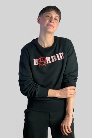 Barbie Sweater von Elternhaus in schwarz